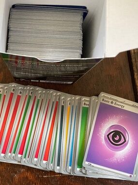 Pokémon cards bulk energy